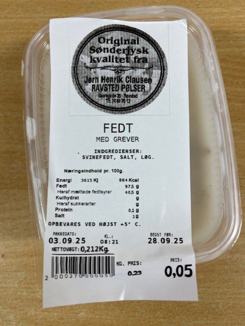 Greve Fedt – Ravsted Slagteri