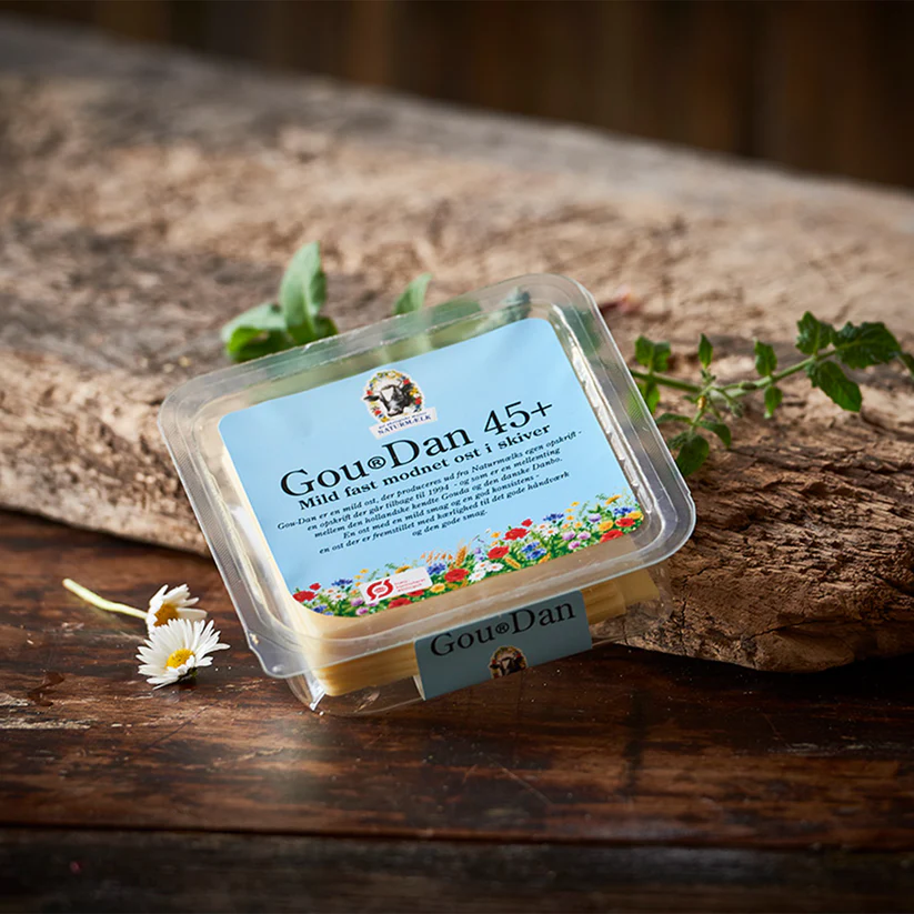 GouDan i skiver 180 gr. – Naturmælk