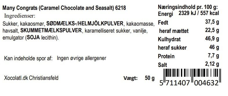 Many congrats – Xocolatl