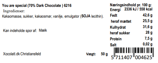 You are special – Xocolatl