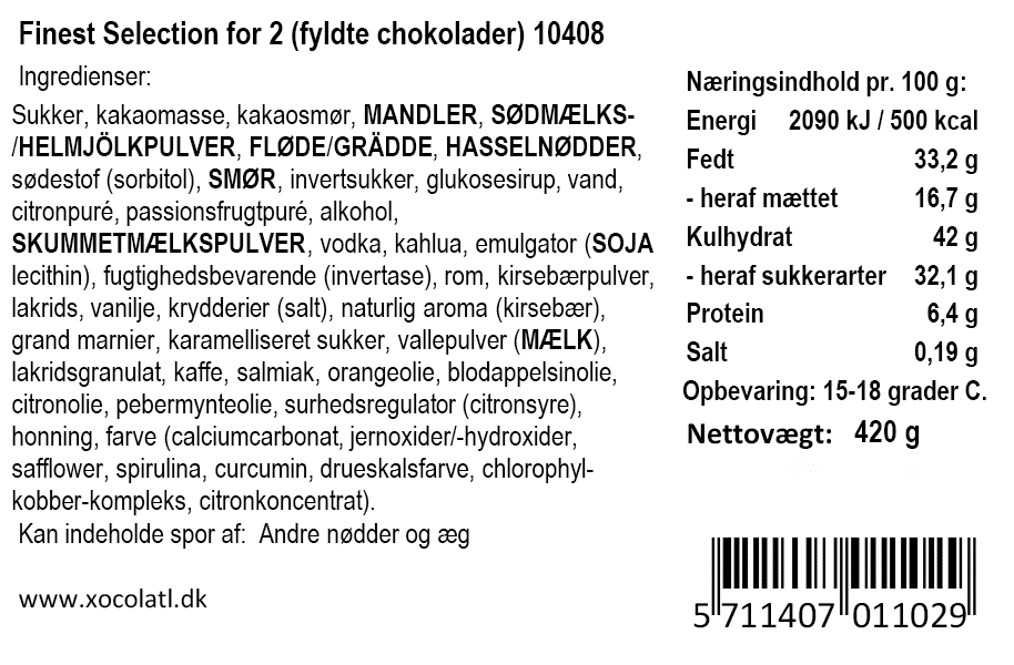 Finest selection for 2 – Xocolatl